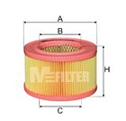 A 1001 Фильтр воздушный MFILTER 