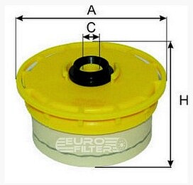23390-51070 фильтр топливный TOYOTA