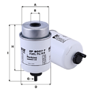 Топливные фильтры Fil Filter ZP8007F