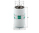 Гидравлические фильтры MANN-FILTER WH945/2